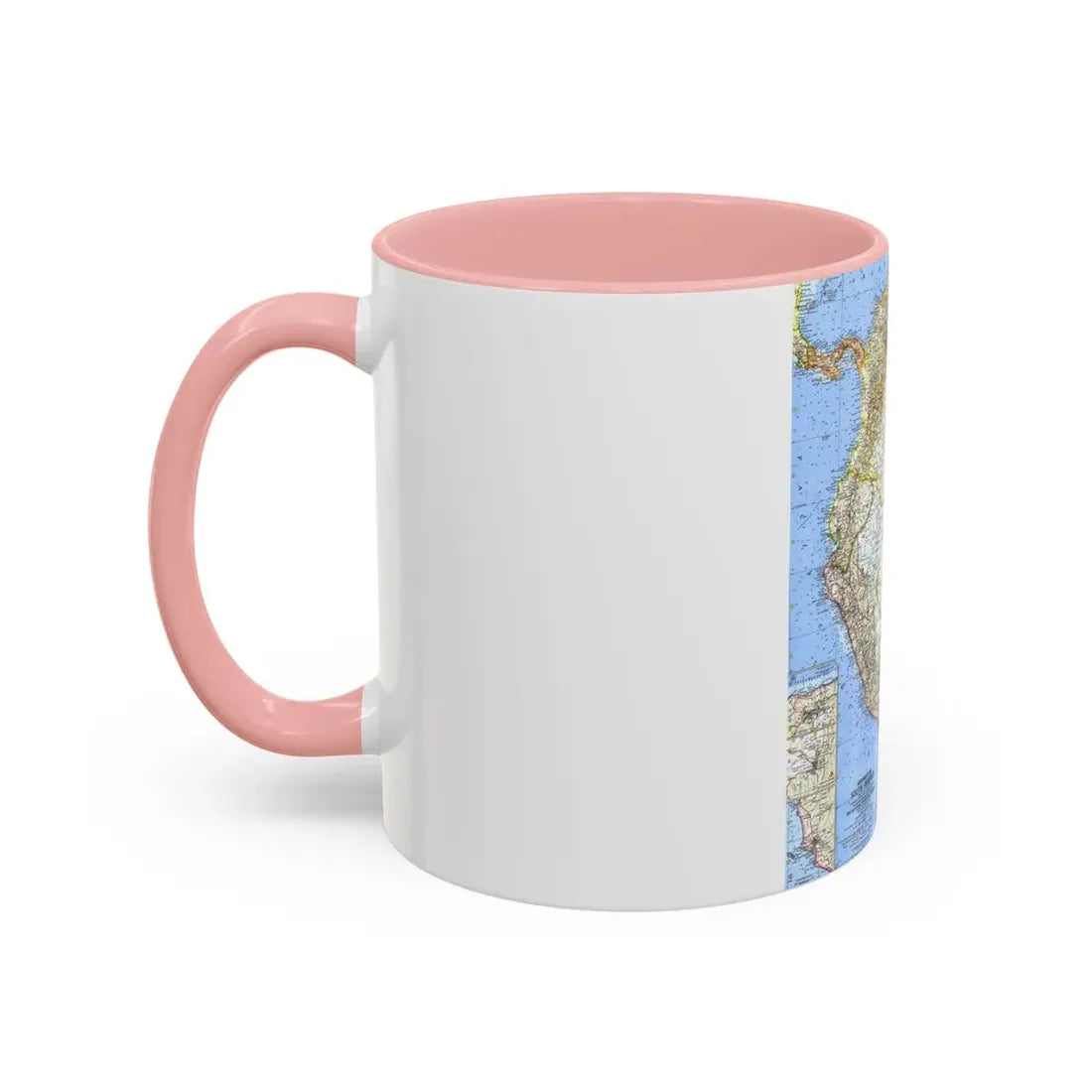 South America - Northwestern (1964) (Map) Accent Coffee Mug - Go Mug Yourself