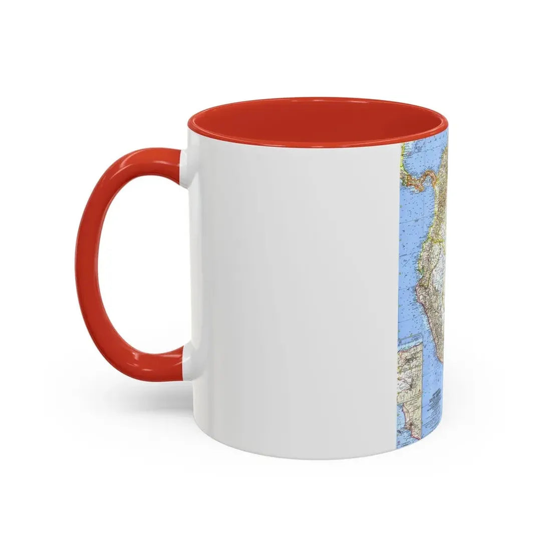 South America - Northwestern (1964) (Map) Accent Coffee Mug - Go Mug Yourself