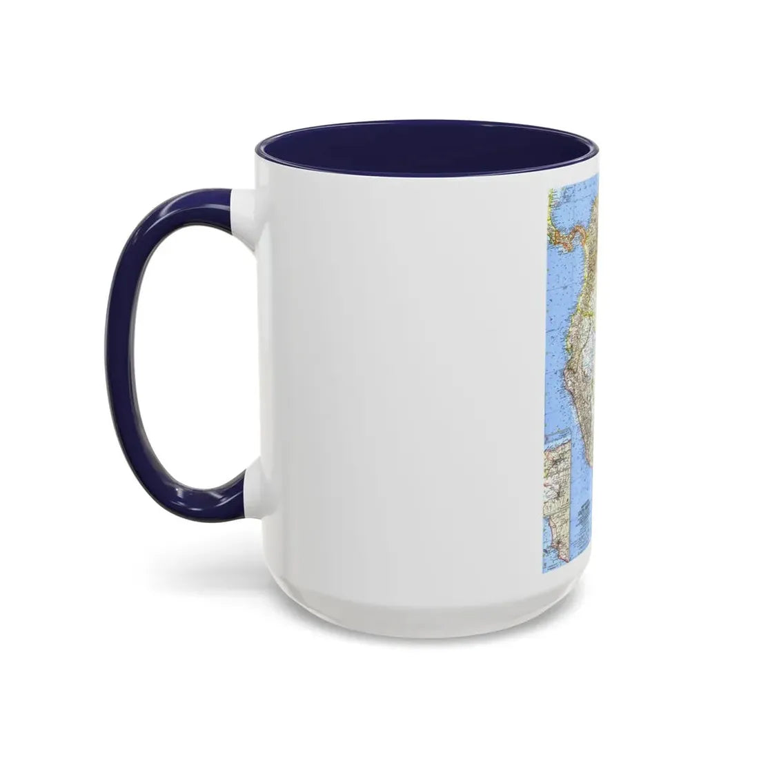 South America - Northwestern (1964) (Map) Accent Coffee Mug - Go Mug Yourself