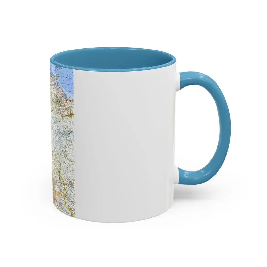 South America - Northwestern (1964) (Map) Accent Coffee Mug - Go Mug Yourself