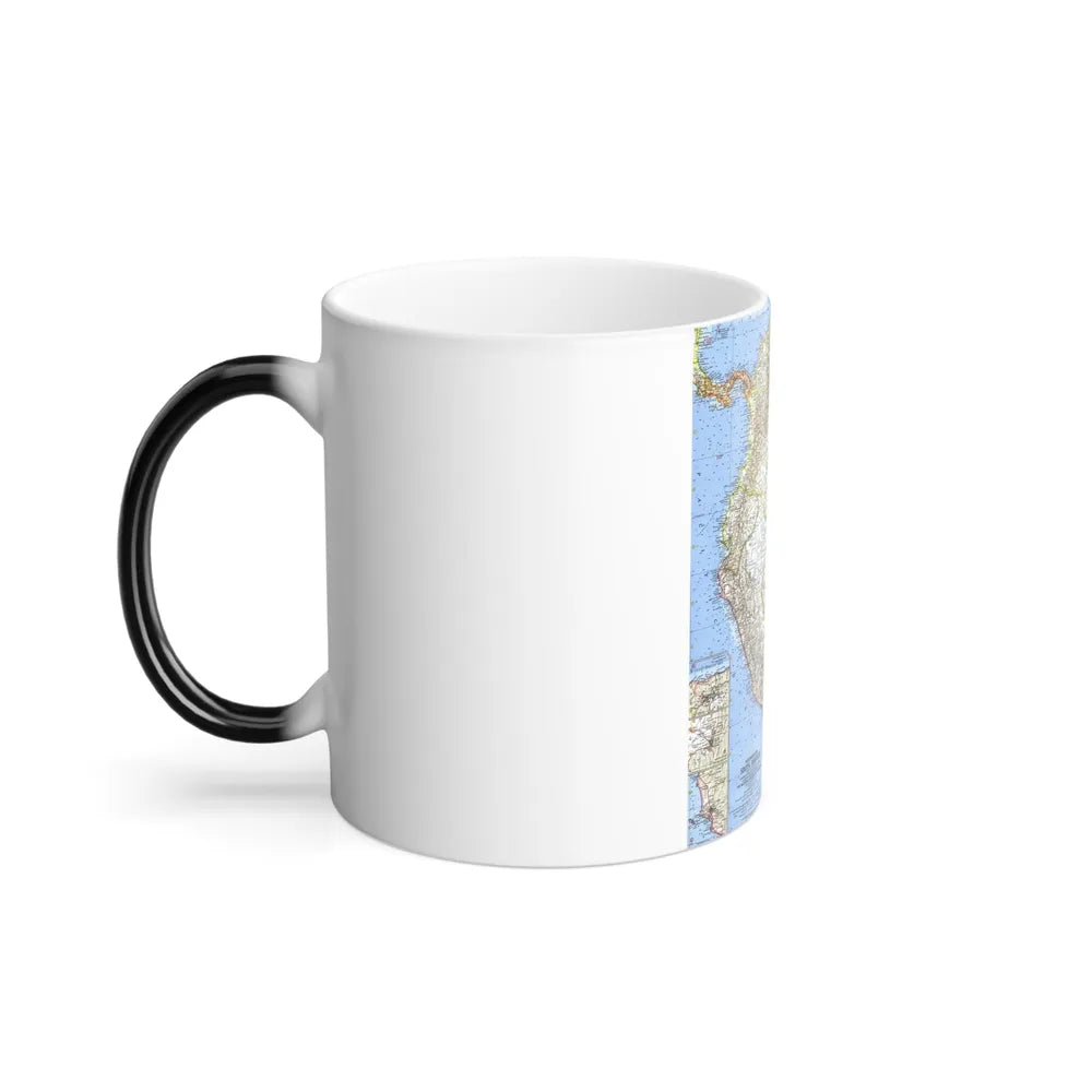 South America - Northwestern (1964) (Map) Color Changing Mug 11oz-Go Mug Yourself