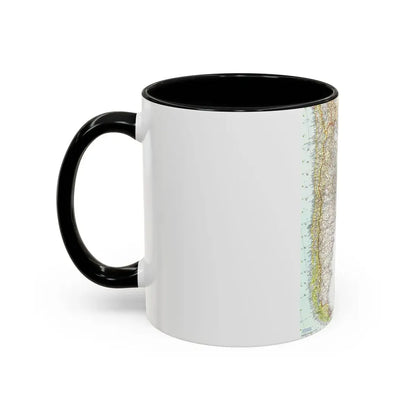 South America - Southern (1958) (Map) Accent Coffee Mug - Go Mug Yourself