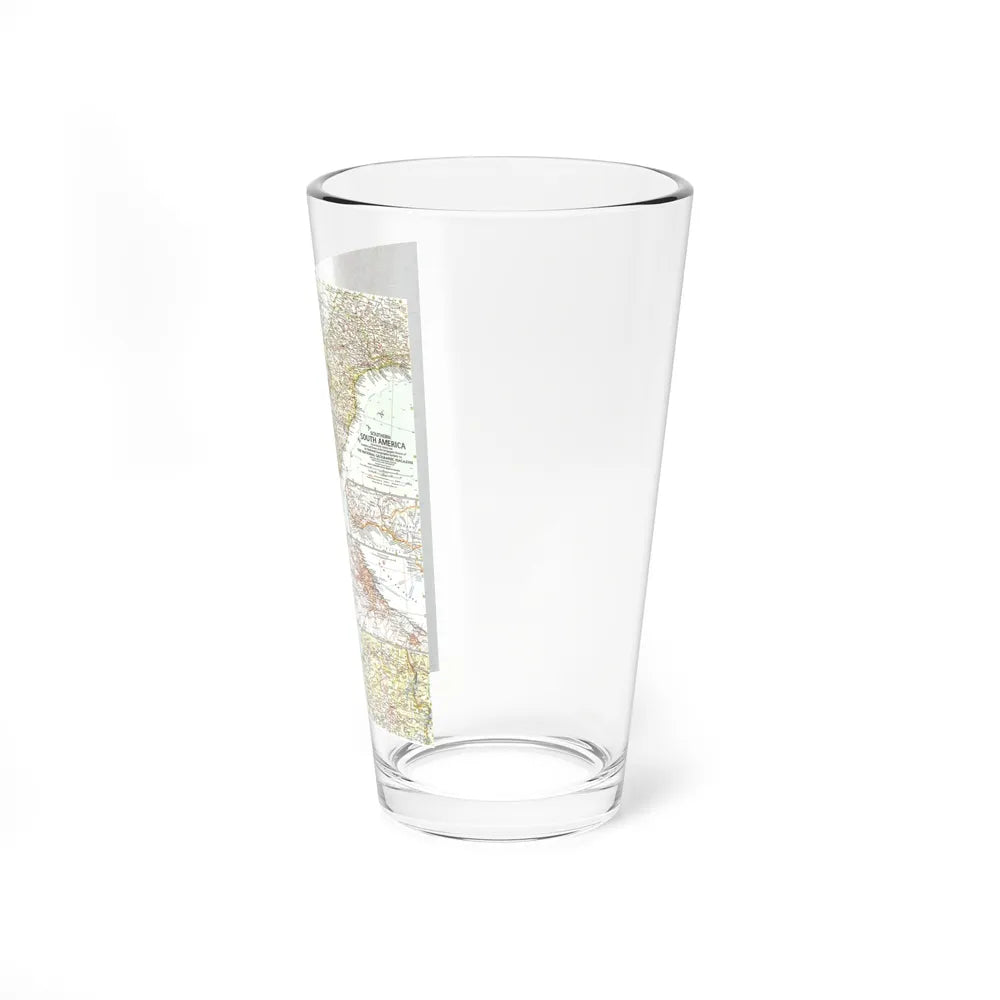 South America - Southern (1958) (Map) Pint Glass 16oz-Go Mug Yourself