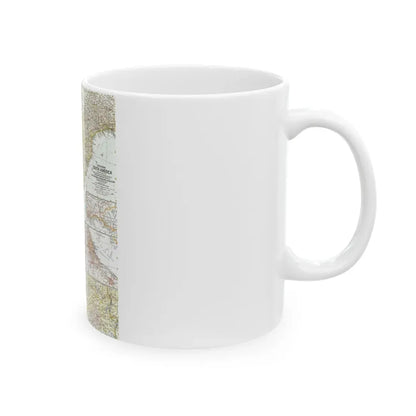 South America - Southern (1958) (Map) White Coffee Mug - Go Mug Yourself