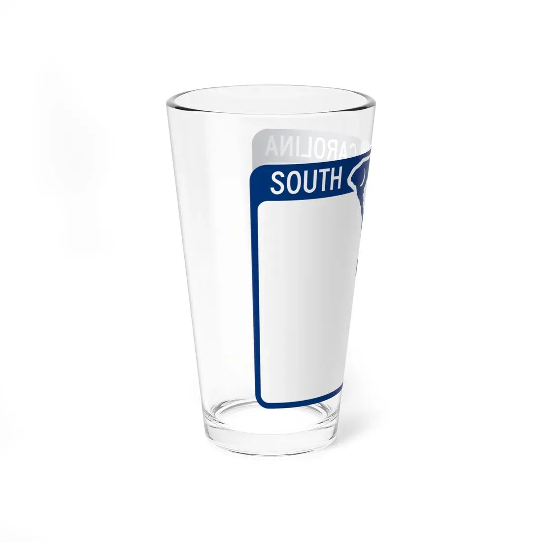 South Carolina 1 (South Carolina) (Road Sign) Pint Glass 16oz - Go Mug Yourself