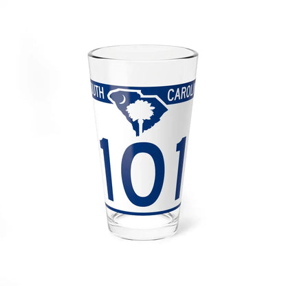 South Carolina 101 (South Carolina) (Road Sign) Pint Glass 16oz 16oz - Go Mug Yourself