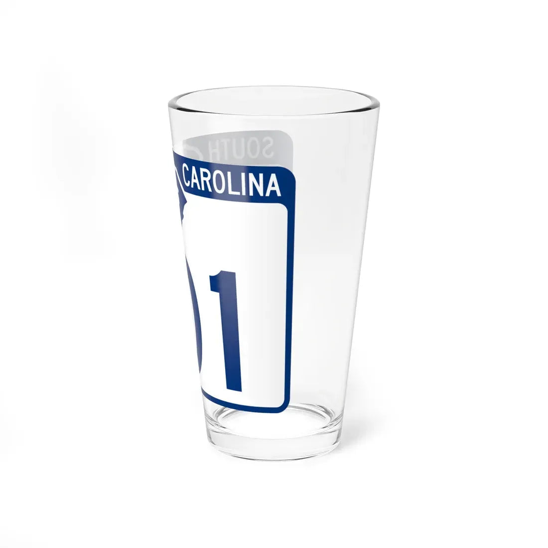 South Carolina 101 (South Carolina) (Road Sign) Pint Glass 16oz - Go Mug Yourself