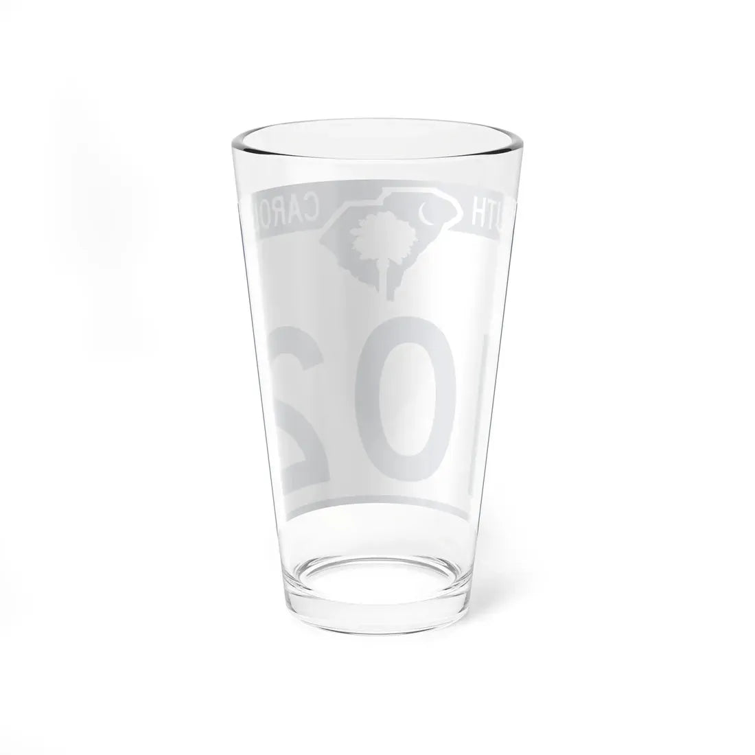 South Carolina 102 (South Carolina) (Road Sign) Pint Glass 16oz - Go Mug Yourself