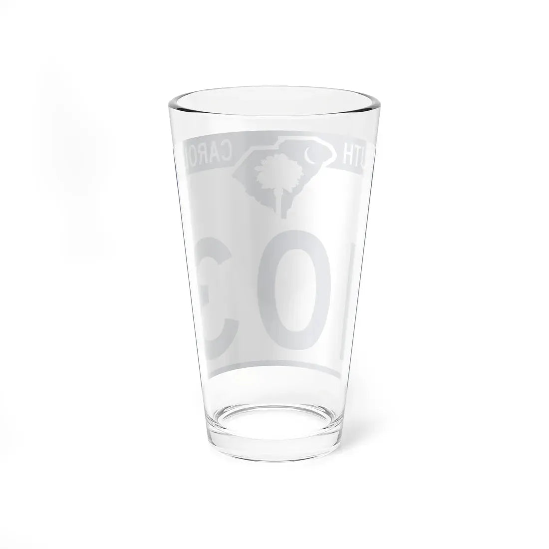 South Carolina 103 (South Carolina) (Road Sign) Pint Glass 16oz - Go Mug Yourself