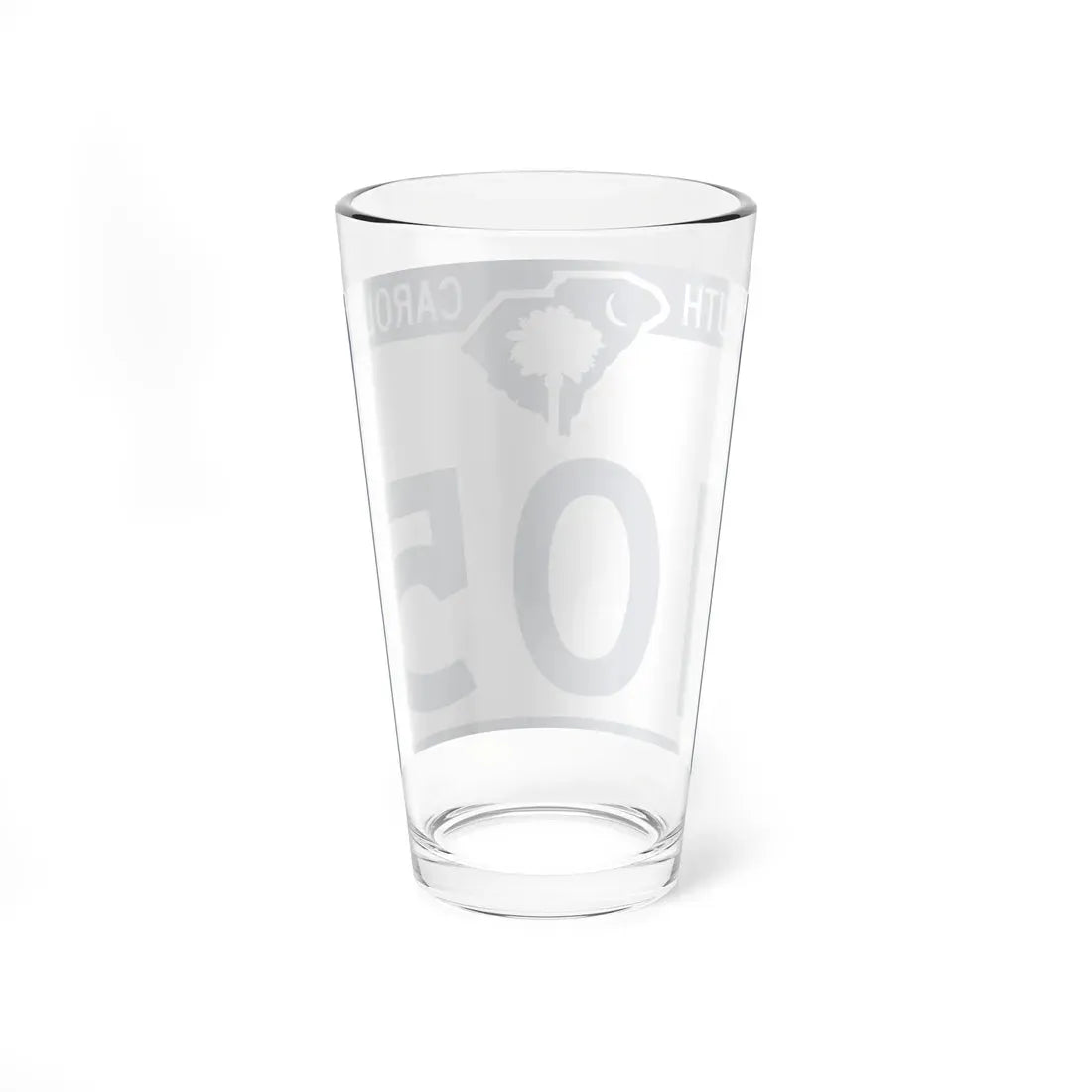 South Carolina 105 (South Carolina) (Road Sign) Pint Glass 16oz - Go Mug Yourself