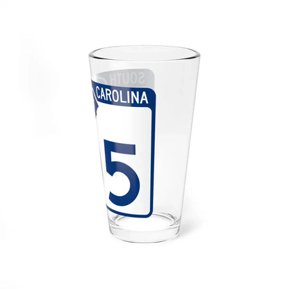 South Carolina 105 (South Carolina) (Road Sign) Pint Glass 16oz - Go Mug Yourself
