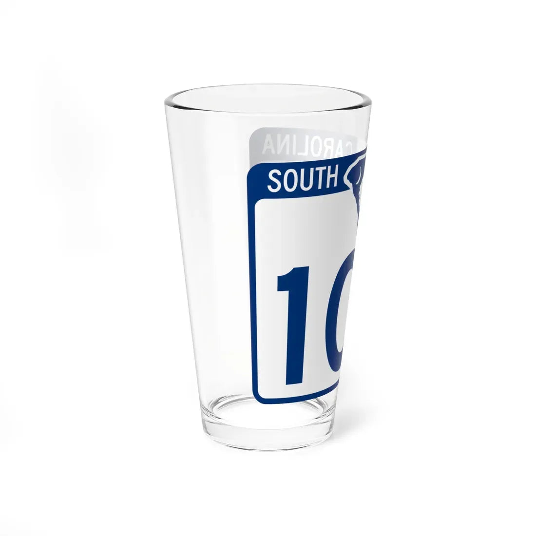 South Carolina 106 (South Carolina) (Road Sign) Pint Glass 16oz - Go Mug Yourself