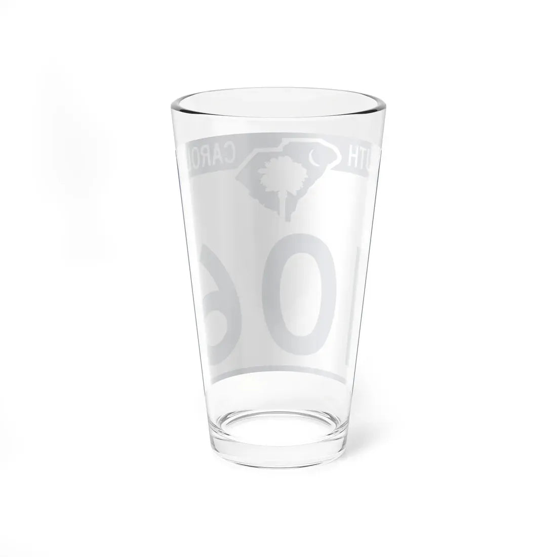South Carolina 106 (South Carolina) (Road Sign) Pint Glass 16oz - Go Mug Yourself