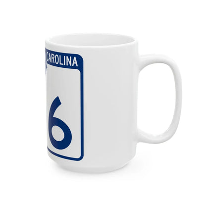 South Carolina 106 (South Carolina) (Road Sign) White Coffee Mug - Go Mug Yourself