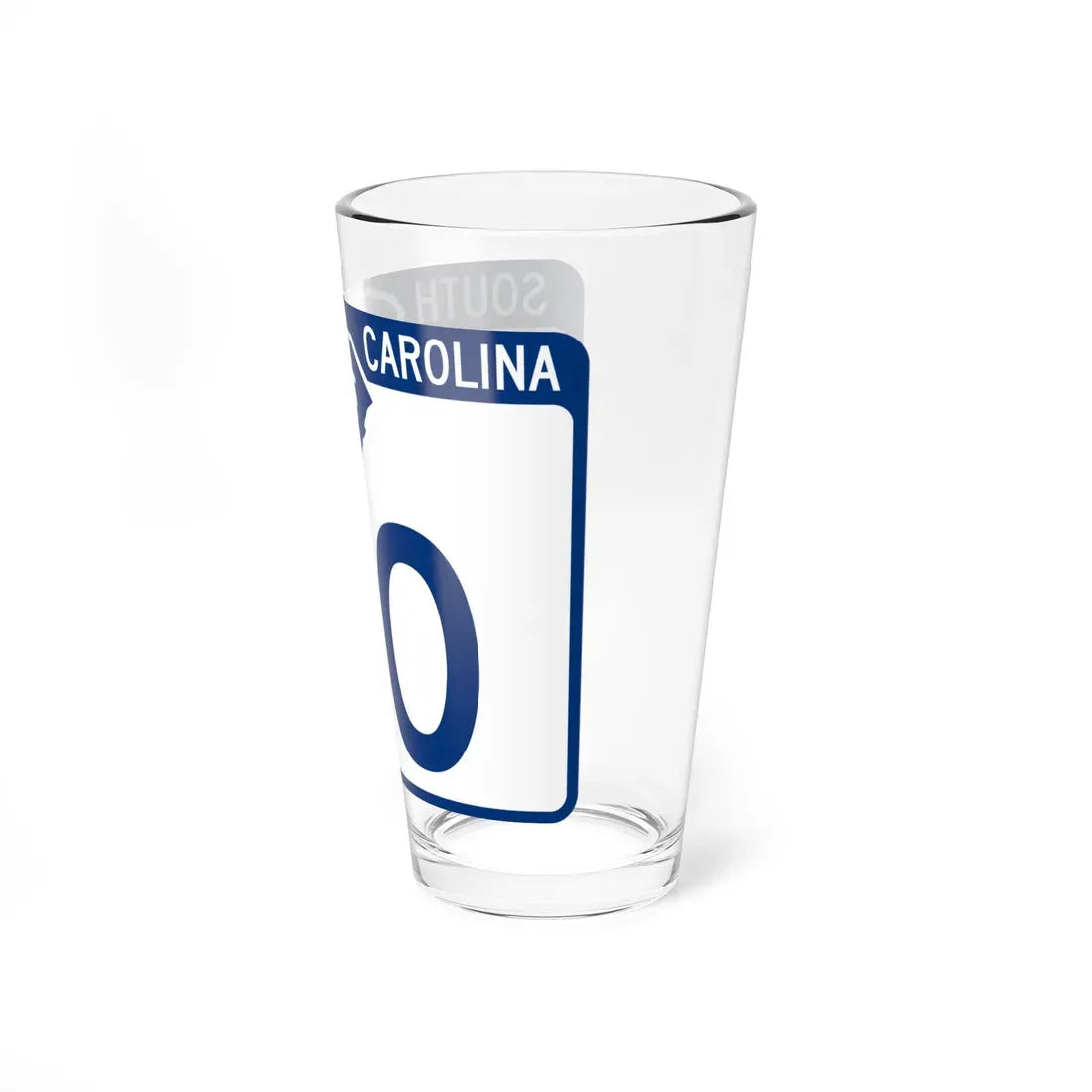 South Carolina 110 (South Carolina) (Road Sign) Pint Glass 16oz - Go Mug Yourself
