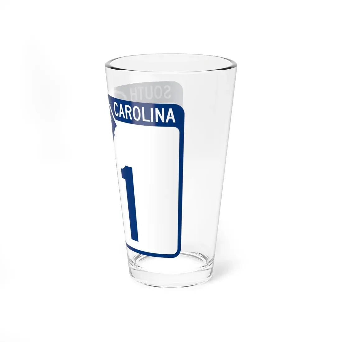 South Carolina 111 (South Carolina) (Road Sign) Pint Glass 16oz - Go Mug Yourself