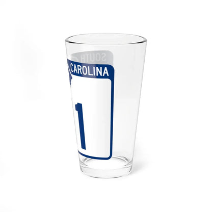 South Carolina 111 (South Carolina) (Road Sign) Pint Glass 16oz - Go Mug Yourself
