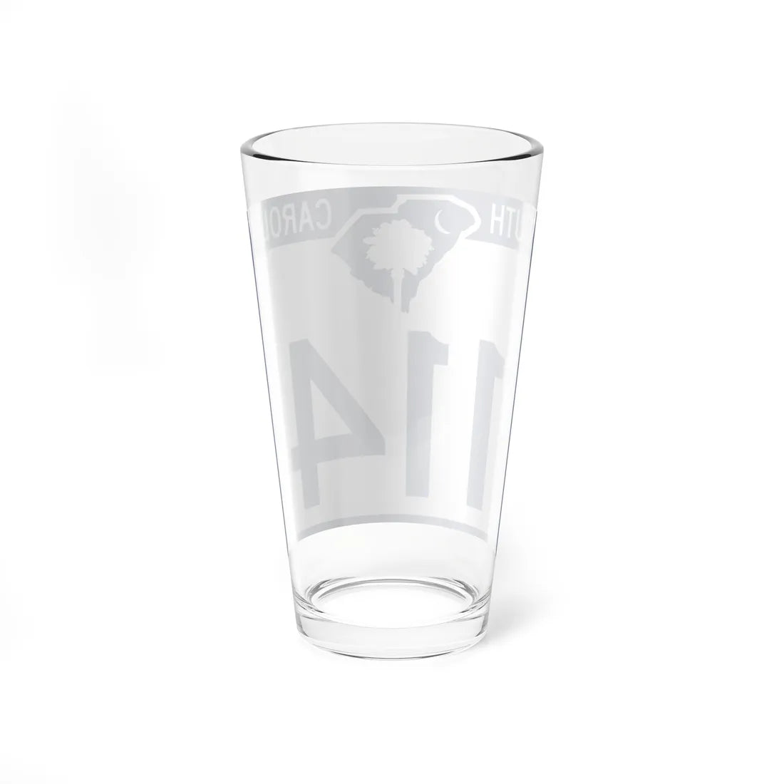 South Carolina 114 (South Carolina) (Road Sign) Pint Glss 16oz - Go Mug Yourself
