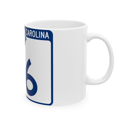 South Carolina 116 (South Carolina) (Road Sign) White Coffee Mug - Go Mug Yourself