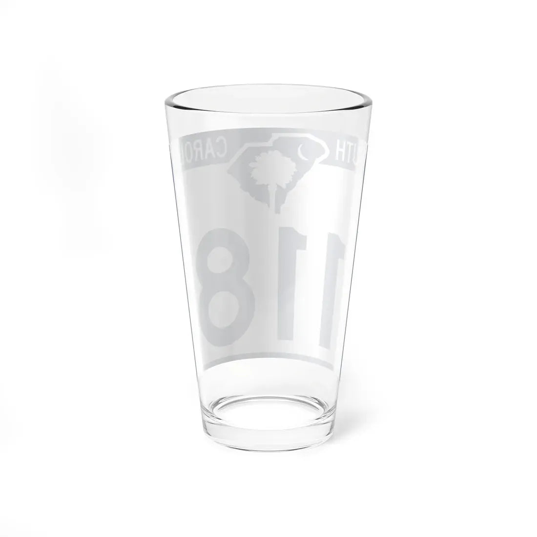 South Carolina 118 (South Carolina) (Road Sign) Pint Glass 16oz - Go Mug Yourself