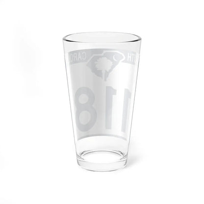 South Carolina 118 (South Carolina) (Road Sign) Pint Glass 16oz - Go Mug Yourself