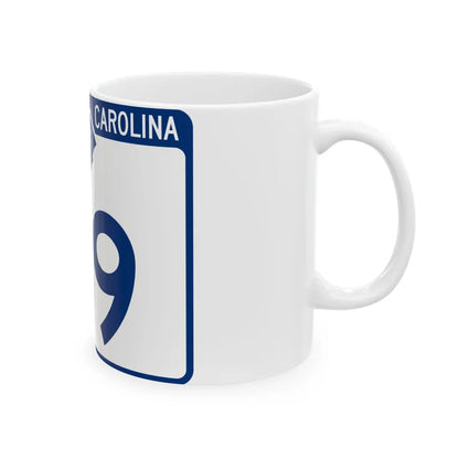 South Carolina 119 (South Carolina) (Road Sign) White Coffee Mug - Go Mug Yourself