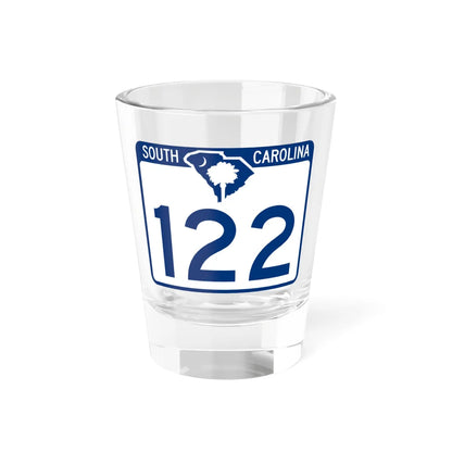 South Carolina 122 (South Carolina) (Road Sign) Shot Glass 1.5oz 1.5oz - Go Mug Yourself
