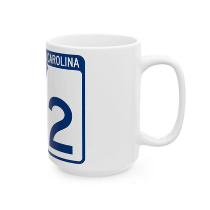 South Carolina 122 (South Carolina) (Road Sign) White Coffee Mug - Go Mug Yourself