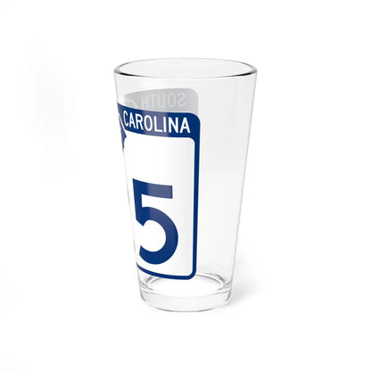 South Carolina 125 (South Carolina) (Road Sign) Pint Glass 16oz - Go Mug Yourself