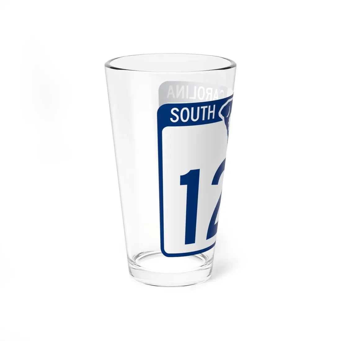 South Carolina 127 (South Carolina) (Road Sign) Pint Glass 16oz - Go Mug Yourself