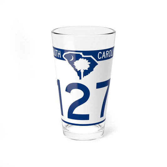 South Carolina 127 (South Carolina) (Road Sign) Pint Glss 16oz 16oz - Go Mug Yourself