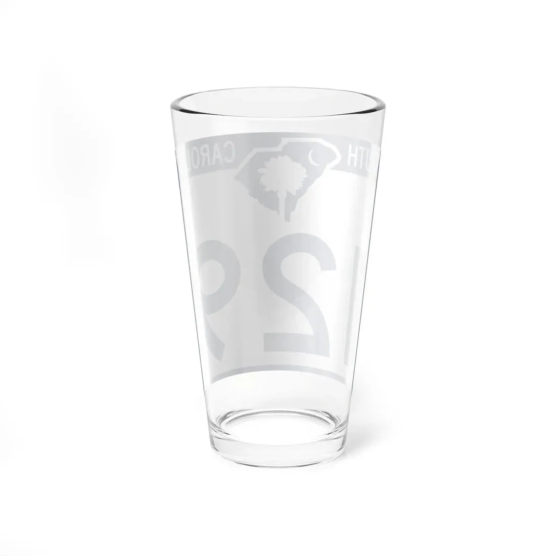 South Carolina 129 (South Carolina) (Road Sign) Pint Glass 16oz - Go Mug Yourself