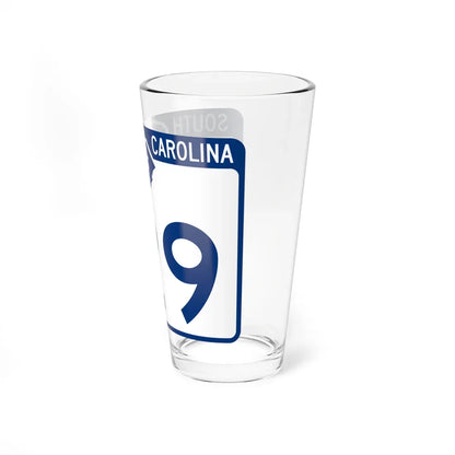 South Carolina 129 (South Carolina) (Road Sign) Pint Glass 16oz - Go Mug Yourself