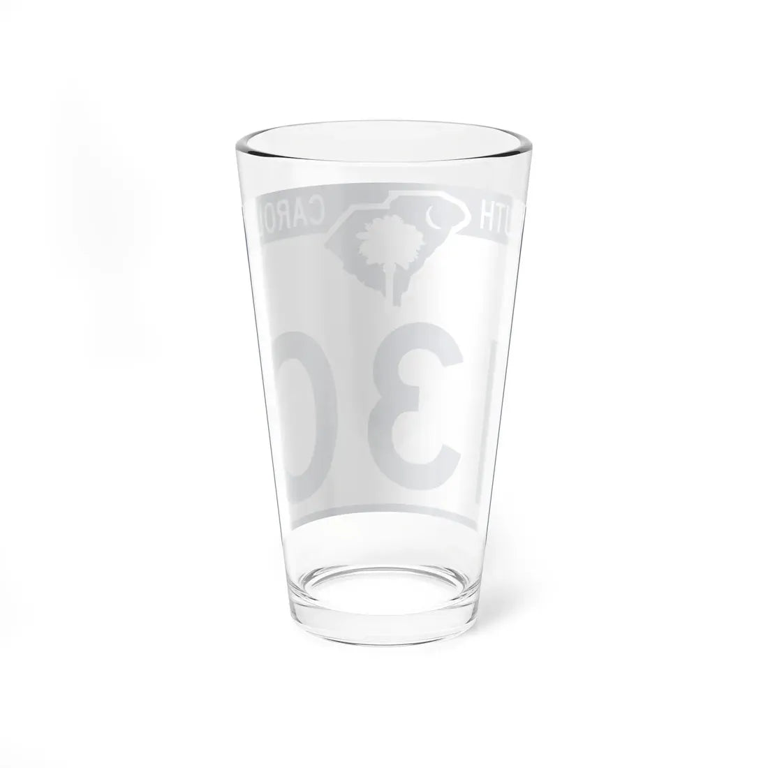 South Carolina 130 (South Carolina) (Road Sign) Pint Glass 16oz - Go Mug Yourself