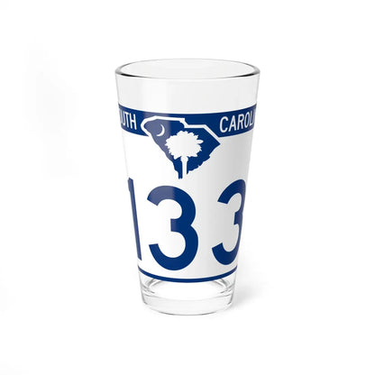 South Carolina 133 (South Carolina) (Road Sign) Pint Glass 16oz 16oz - Go Mug Yourself