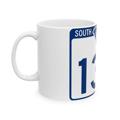 South Carolina 133 (South Carolina) (Road Sign) White Coffee Mug - Go Mug Yourself
