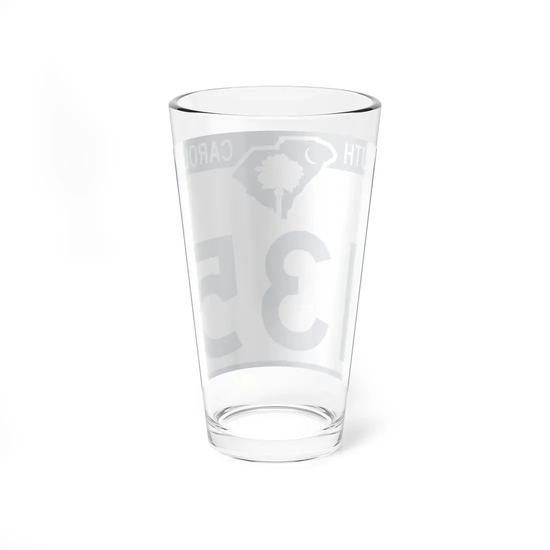 South Carolina 135 (South Carolina) (Road Sign) Pint Glass 16oz - Go Mug Yourself