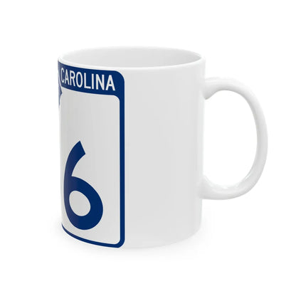 South Carolina 136 (South Carolina) (Road Sign) White Coffee Mug - Go Mug Yourself