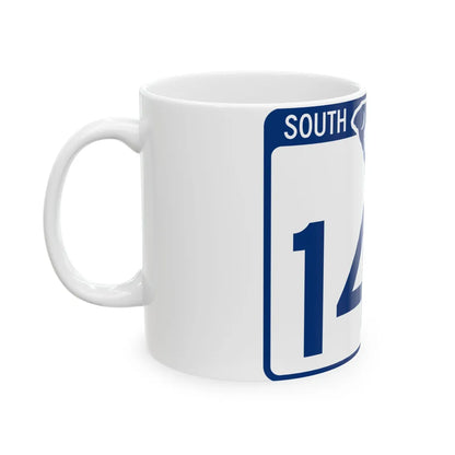South Carolina 140 (South Carolina) (Road Sign) White Coffee Mug - Go Mug Yourself