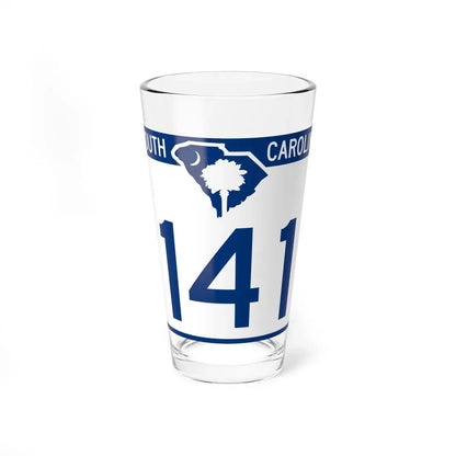 South Carolina 141 (South Carolina) (Road Sign) Pint Glass 16oz 16oz - Go Mug Yourself