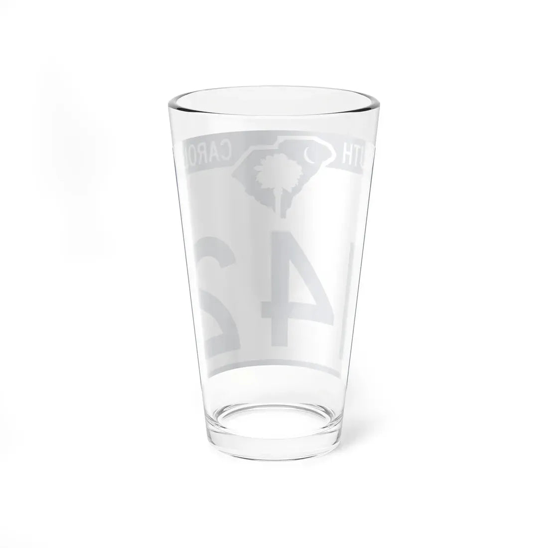 South Carolina 142 (South Carolina) (Road Sign) Pint Glass 16oz - Go Mug Yourself