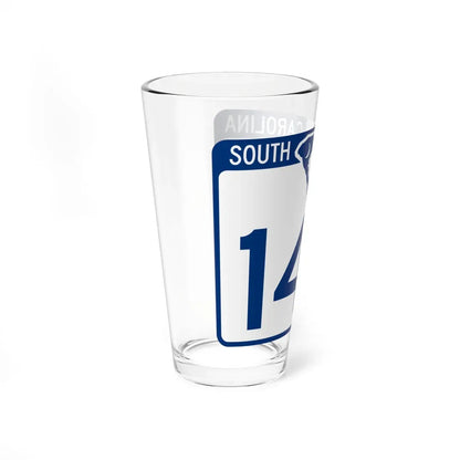 South Carolina 143 (South Carolina) (Road Sign) Pint Glass 16oz - Go Mug Yourself