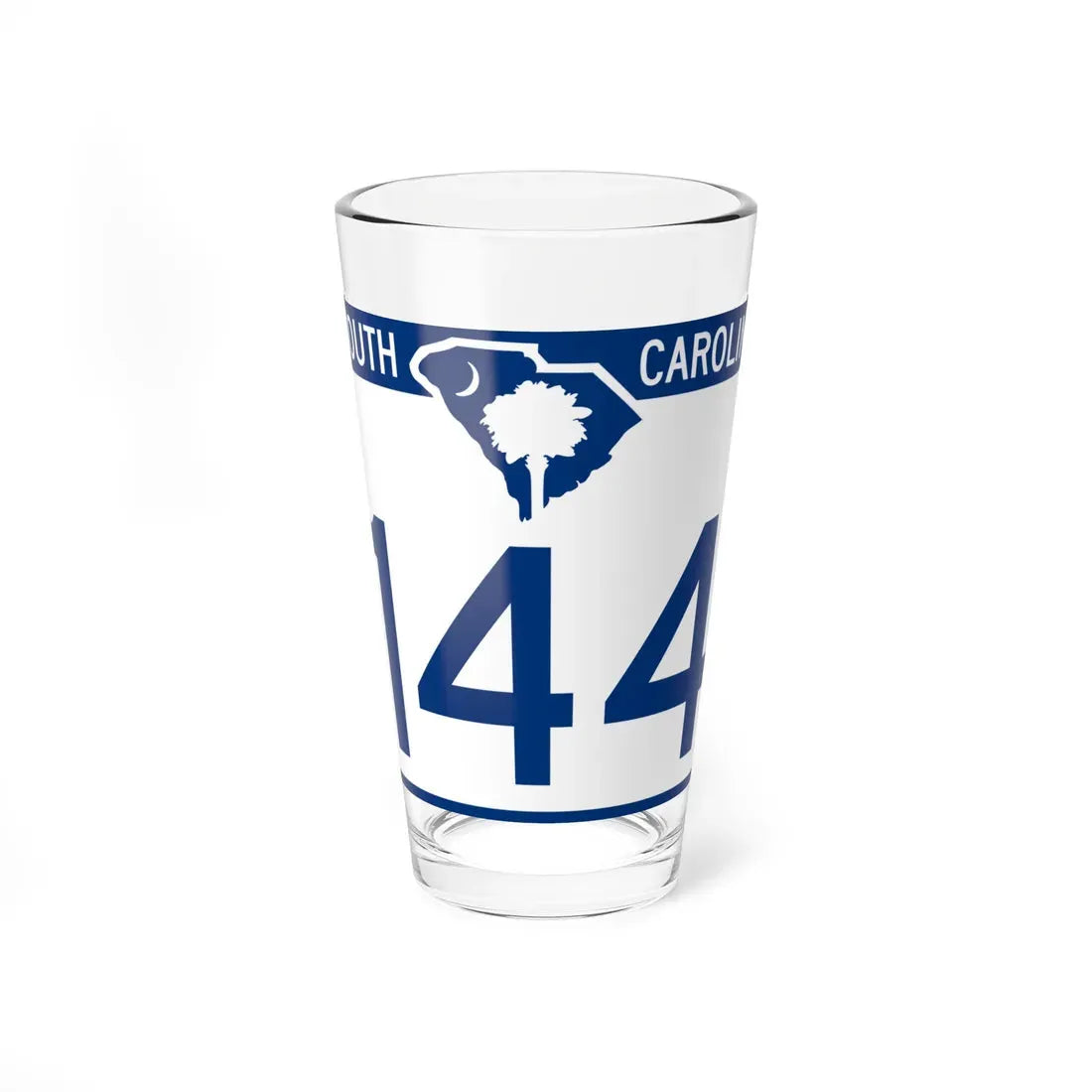South Carolina 144 (South Carolina) (Road Sign) Pint Glass 16oz 16oz - Go Mug Yourself