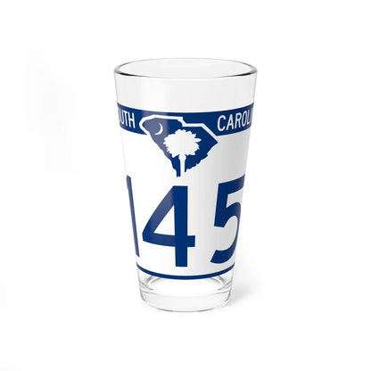 South Carolina 145 (South Carolina) (Road Sign) Pint Glass 16oz 16oz - Go Mug Yourself