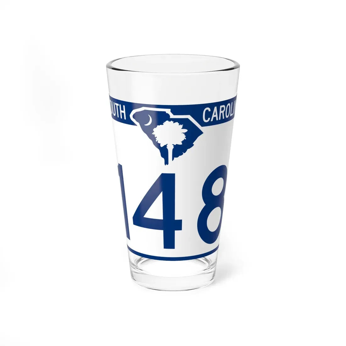 South Carolina 148 (South Carolina) (Road Sign) Pint Glass 16oz 16oz - Go Mug Yourself