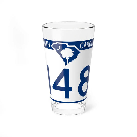 South Carolina 148 (South Carolina) (Road Sign) Pint Glass 16oz 16oz - Go Mug Yourself