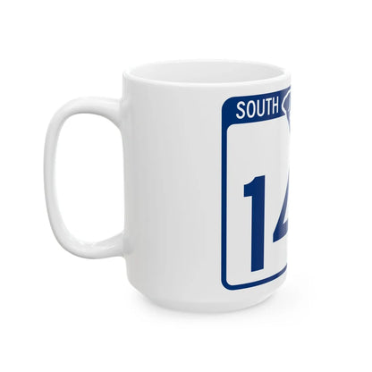 South Carolina 148 (South Carolina) (Road Sign) White Coffee Mug - Go Mug Yourself