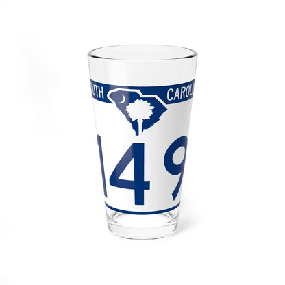 South Carolina 149 (South Carolina) (Road Sign) Pint Glass 16oz 16oz - Go Mug Yourself