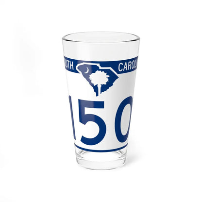 South Carolina 150 (South Carolina) (Road Sign) Pint Glass 16oz 16oz - Go Mug Yourself