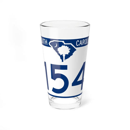 South Carolina 154 (South Carolina) (Road Sign) Pint Glass 16oz 16oz - Go Mug Yourself